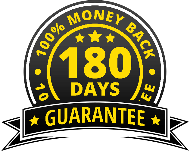 180-Day Money-Back Guarantee